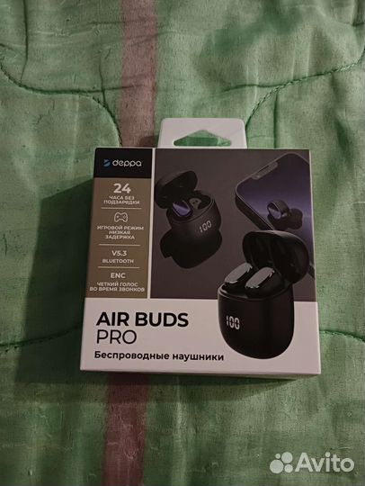 Беспроводные наушники air buds PRO