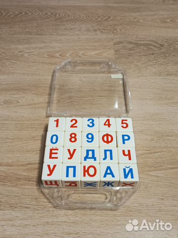 Кубики для обучения чтению и счету купить в Жуковском | Личные вещи | Авито