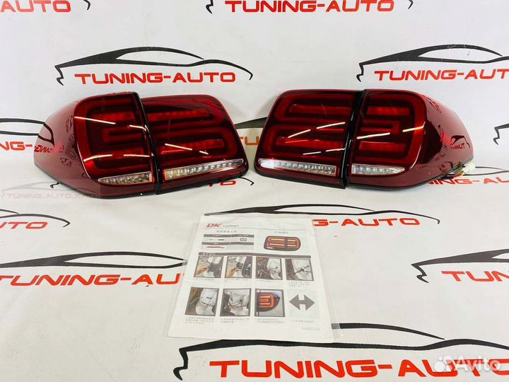 Стоп - сигналы Nissan Patrol 62 LED NEW C0418