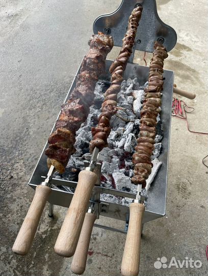 Мангал барбекю автоматический