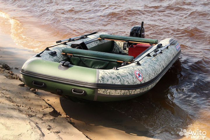 Лодка mishimo PRO 370 камуфляж