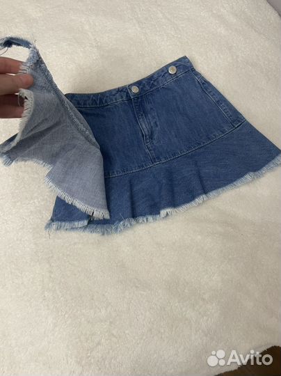 Юбка джинсовая zara детская