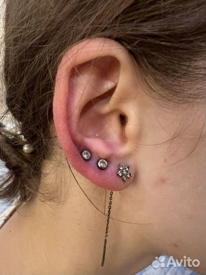 Прокол ушек,пирсинг
