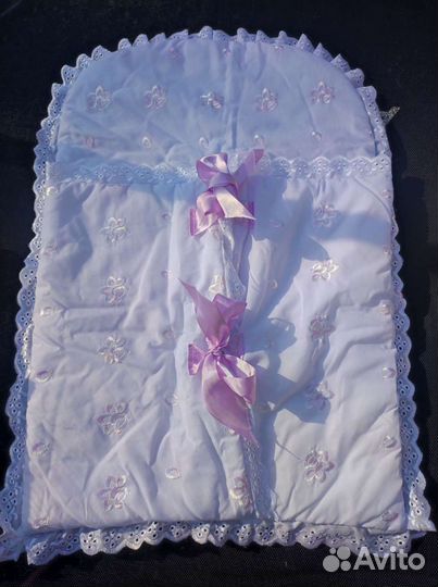 Конверт на выписку для девочки лето