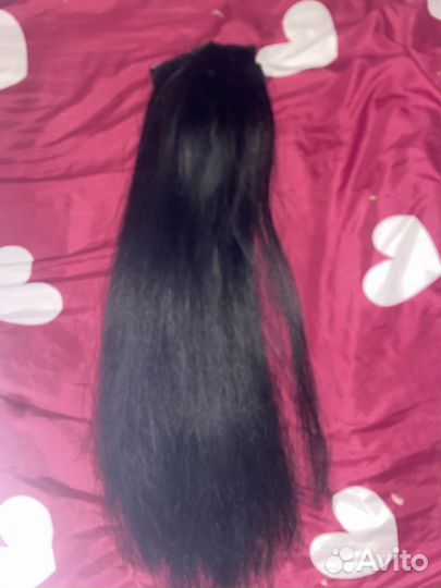 Биопротеиновые волосы на заколках 60-70см