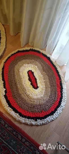 Коврики вязаные