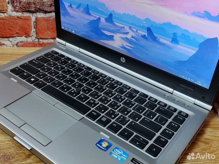 Ноутбук для учебы HP EliteBook i5 SSD HD14