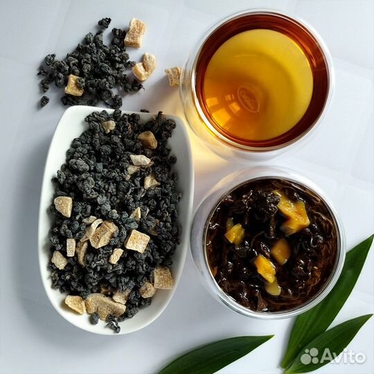 Китайский чай. Улуны с цукатами фруктов