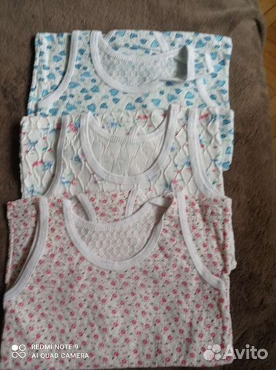 Комплект маечка и трусики