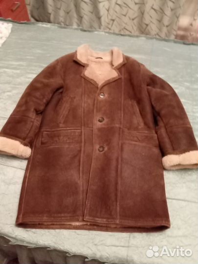 Дубленка натуральная мужская 50 52