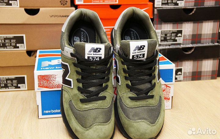 Стильные New Balance 574 обувь