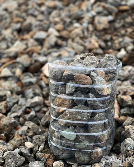 Щебень гравийный