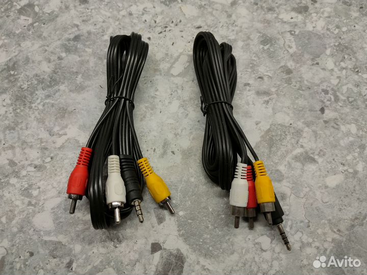 Кабель jack 3.5 3RCA 