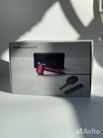 Фен Dyson HD07 Nickel/Fuchsia