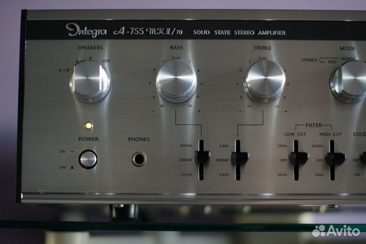 Винтажный усилитель Onkyo Integra A-755mkII/70