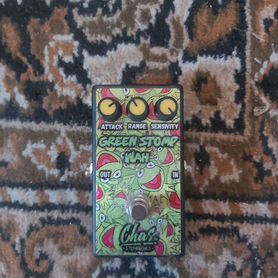 Педаль эффекта auto wah chas green stomp wah