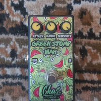 Педаль эффекта auto wah chas green stomp wah