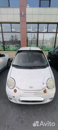 Daewoo Matiz 0.8 МТ, 2010, битый, 150 000 км