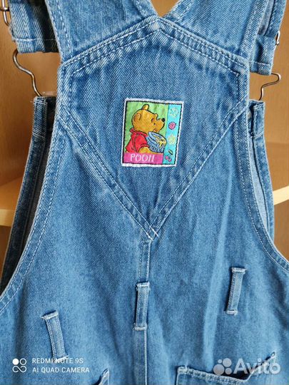 Джинсовый комбинезон для девочки 10 лет, США