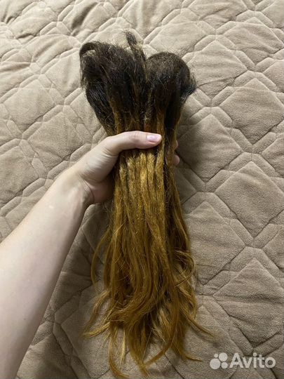 Дреды из натуральных волос