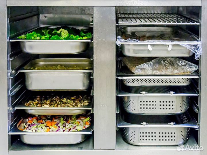 Холодильная камера для магазина, продуктового склада