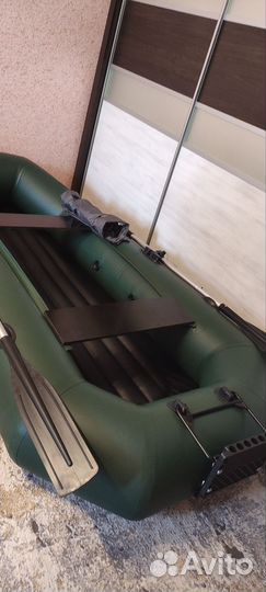 Лодка пвх с надувным дном, гребная. С260 внд 073