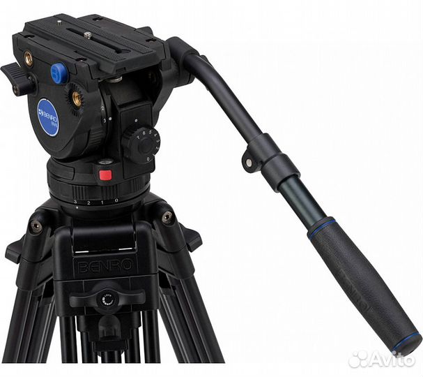 Штатив Benro BV6 Pro Dual-Tube с видеоголовой алюм