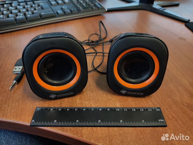 Проводные колонки konoos kns-pu10 4Вт