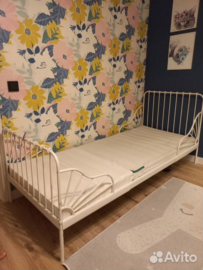 Детская кровать IKEA раздвижная