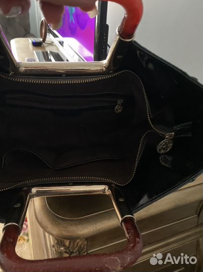 Роберто ковали сумка лак