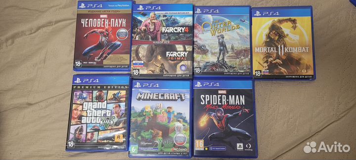 Диски для Sony PS4