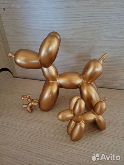 Дизайнерская статуэтка Собака Balloon Dog 4в1