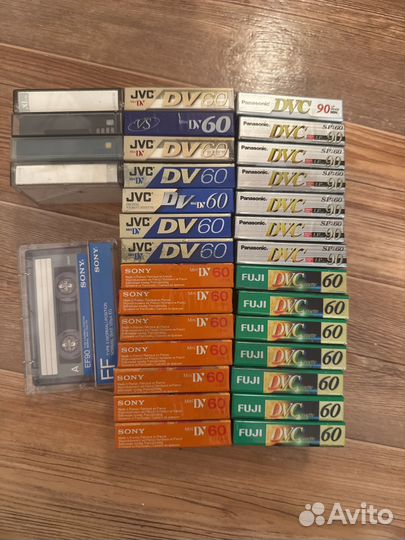 Видео кассета mini DV 60 и 90 минут