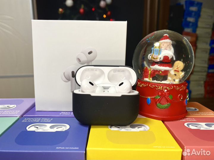 Наушники AirPods Pro 2 (Гарантия + Чехол)