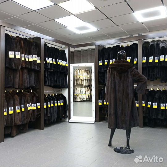 Шуба норковая б/у 48-50р