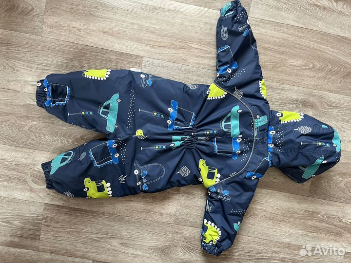 Комбинезон демисезонный crockid 74 80 для мальчика