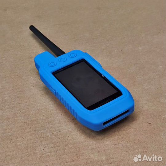 Чехол для Garmin Alpha 200i / 300i силикон голубой