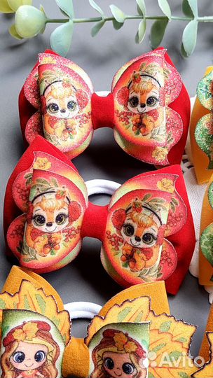 Бантики для волос