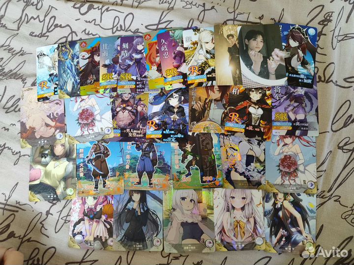 Карточки аниме