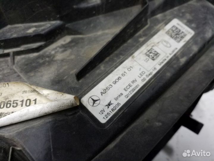 Фара левая Mercedes Benz GLC-klasse X253 LED дхо