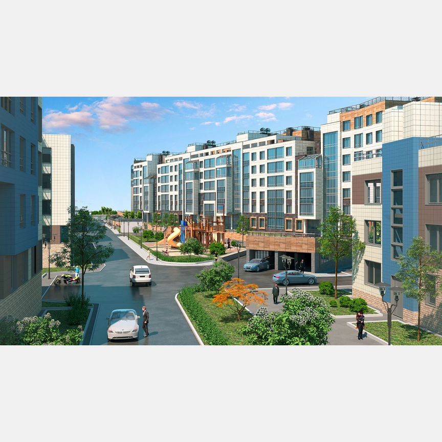 2-к. квартира, 62,4 м², 3/7 эт.