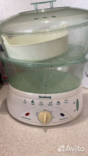 Пароварка в рабочем состоянии