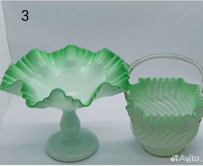 Сервиз, фруктовница, вазы