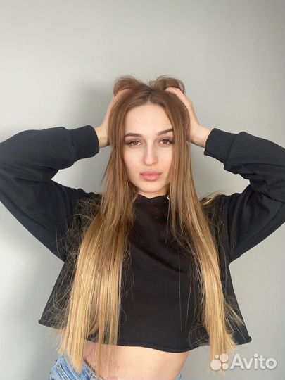 Капсульное наращивание биопротеиновых волос