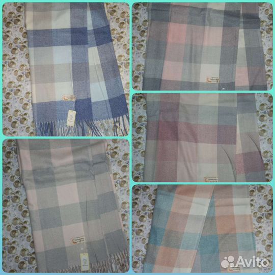 Шарфы платки палантины кашемир