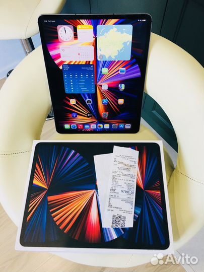 iPad Pro 12.9 2021 M1 512Gb Cellular с чеком