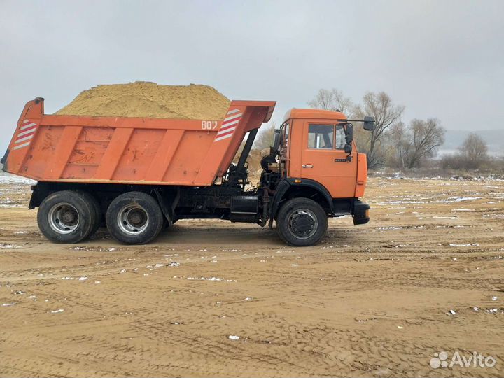 Песок щебень доставка