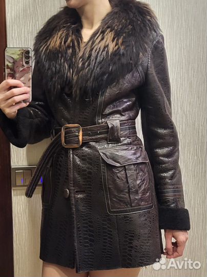 Дубленка натуральная женская