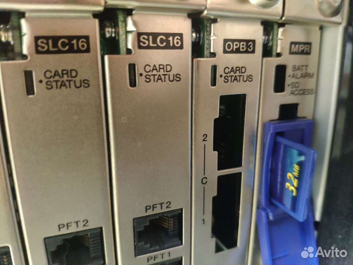 Атс Panasonic KX-TDA100 комплект #2 с 6 платами