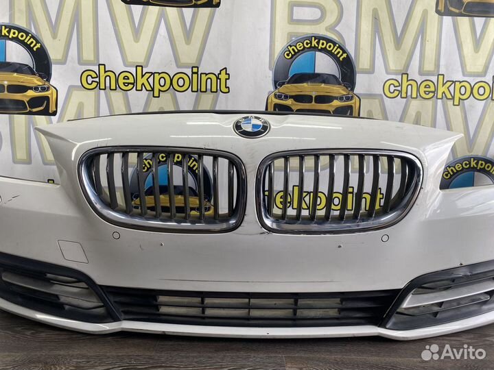 Передний бампер BMW F10 F11Lci Alpinweiss 300